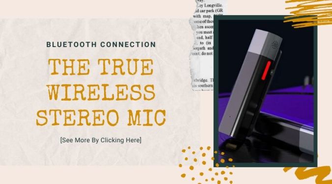 THE TRUE WIRELESS STEREO MIC